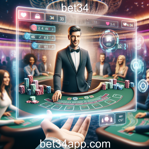 Descubra a Emoção do Live Casino no Bet34